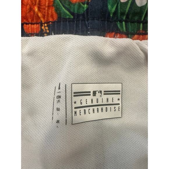 Houston Astros MLB Men’s swim short Hawaiian navy summer beach Large - Picture 4 of 4